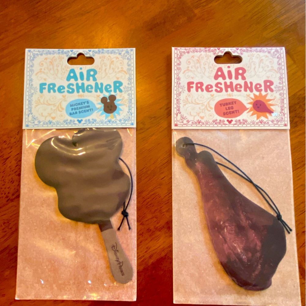 NWT Vintage Disney Snacks Air Freshener Bundle